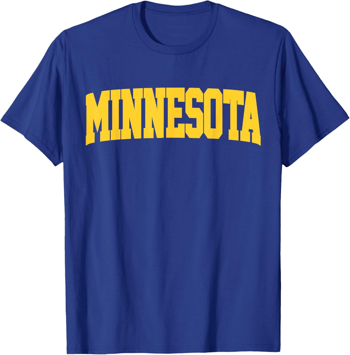 Retro Minnesota Vintage Minnesota Maroon Gold Throwback T-Shirt - T-Shirt | Royal