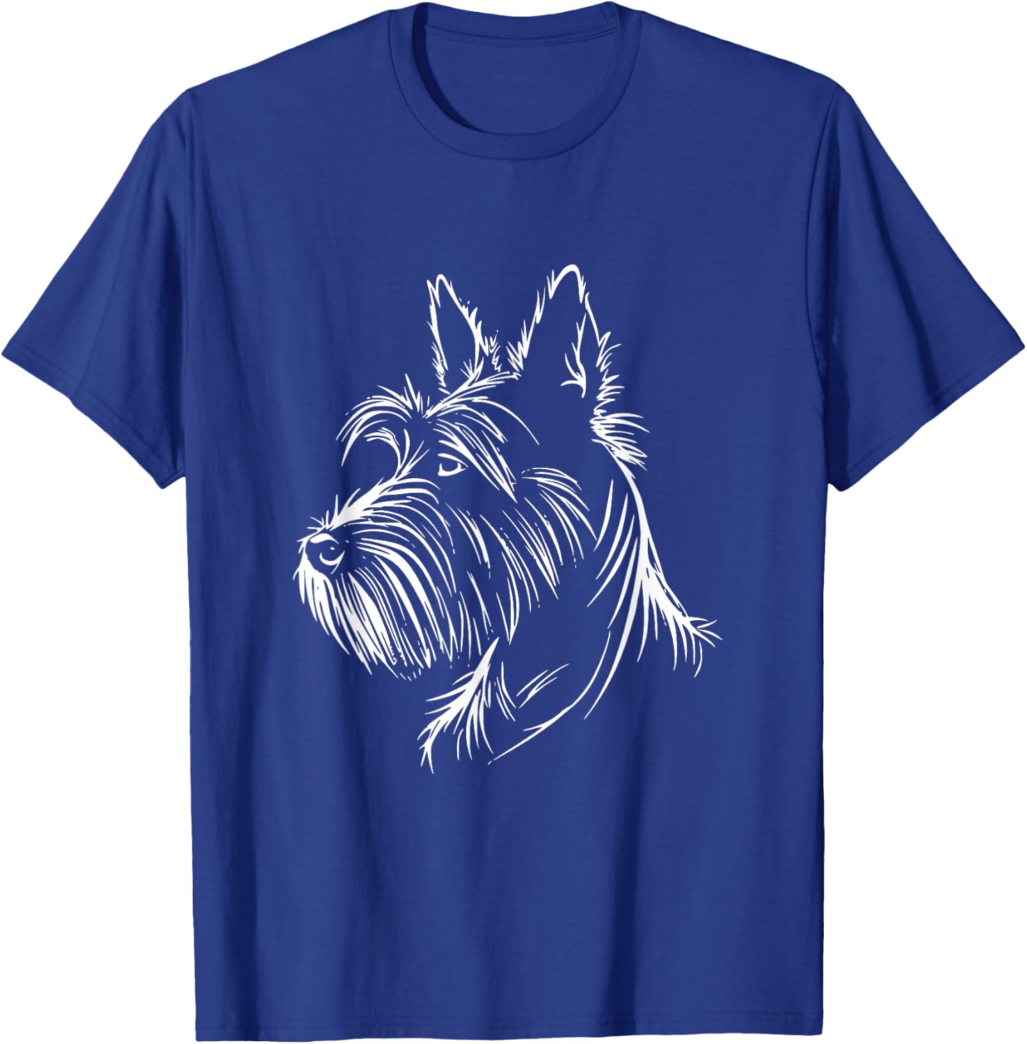 Scottish Terrier Dog Scottie Graphic Design T-Shirt - T-Shirt | Royal