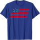 US American Flag ET3 Motocross Supercross Champion T Shirt T-Shirt - T-Shirt | Royal