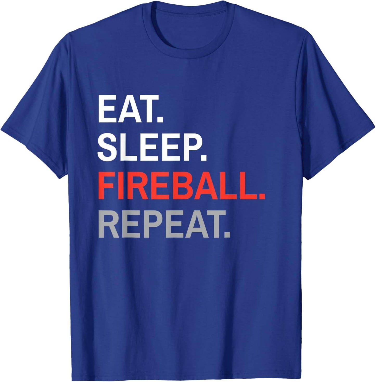 Wizard Class Fireball T-Shirt - T-Shirt | Royal