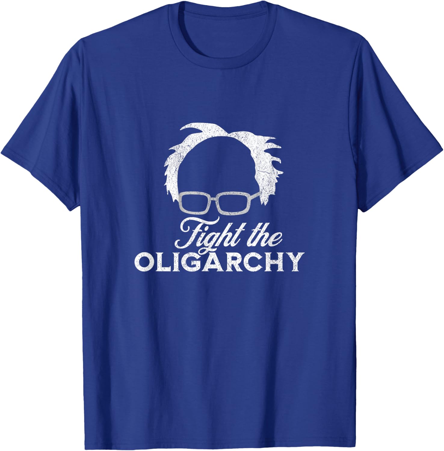 Bernie AOC 2028 Bernie Sanders Alexandria Cortez President T-Shirt - T-Shirt | Royal