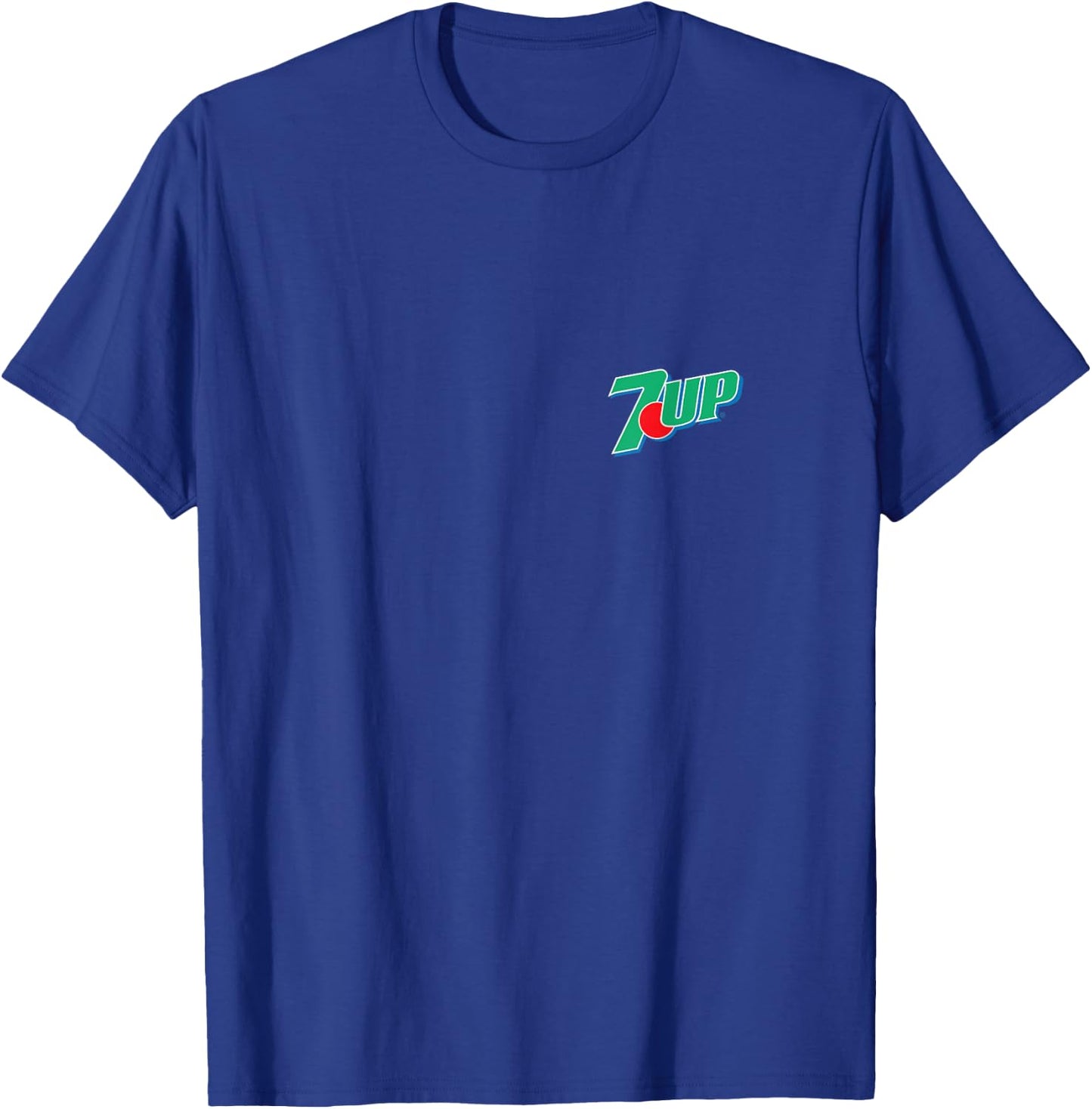 7UP PAPL1896 Drink Classic Logo Racing Graphic Apparel T-Shirt - T-Shirt | Royal