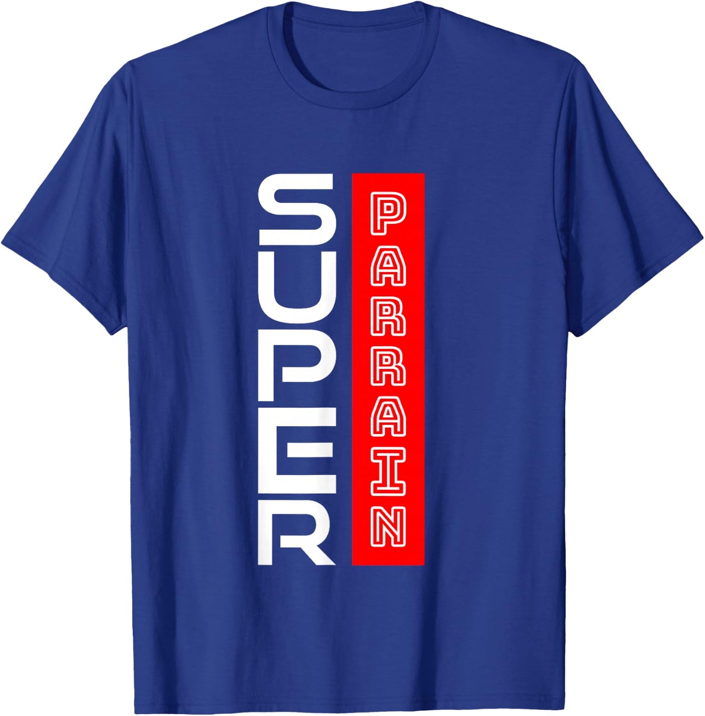 Godfather Gift Super Godfather Humour Birthday Christmas Funny T-Shirt - T-Shirt | Royal