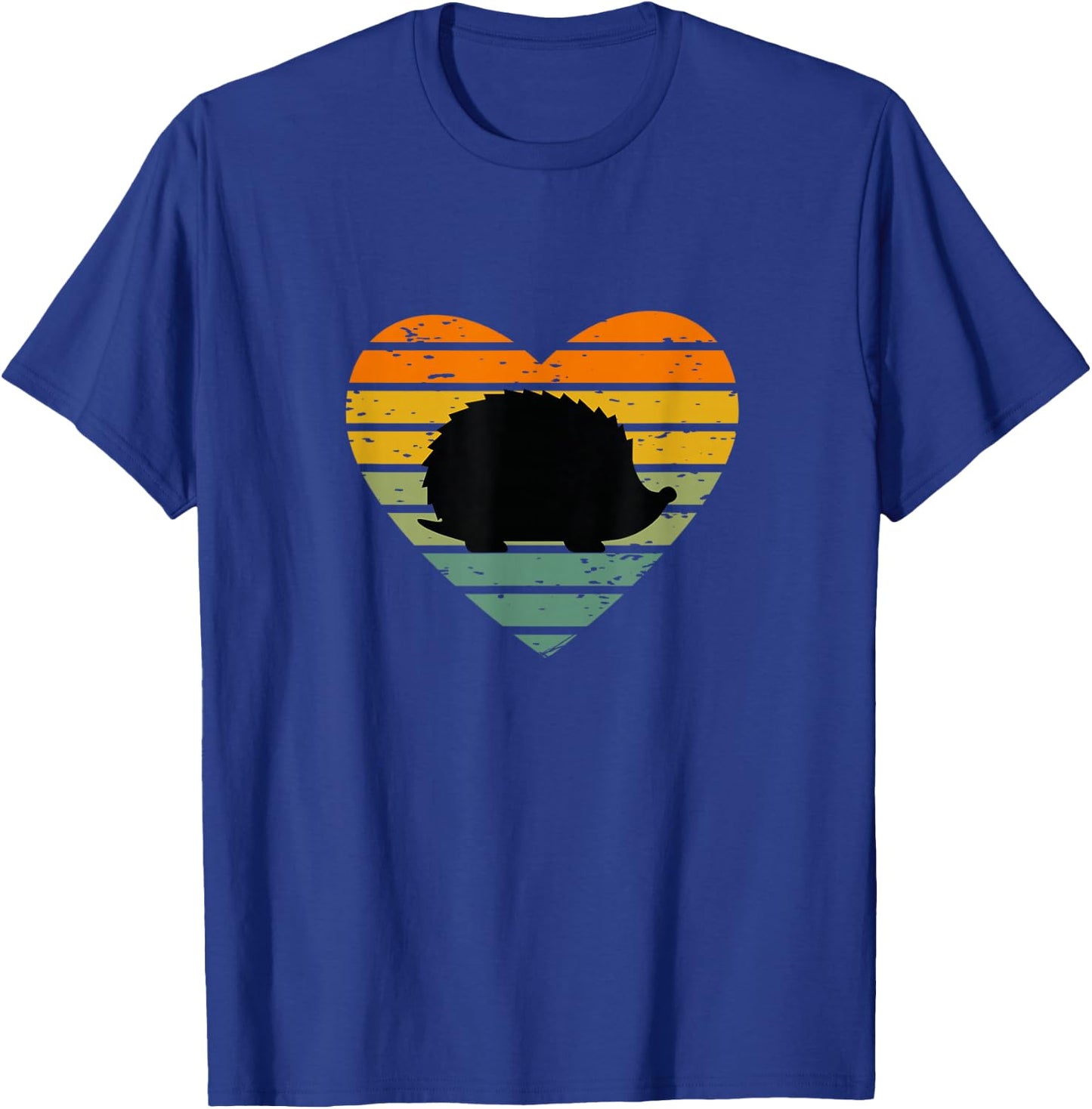 Ich Liebe Igel Retro Herz Tierfreund Igelfan Kinder Igel T-Shirt - T-Shirt | Royal
