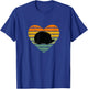 Ich Liebe Igel Retro Herz Tierfreund Igelfan Kinder Igel T-Shirt - T-Shirt | Royal