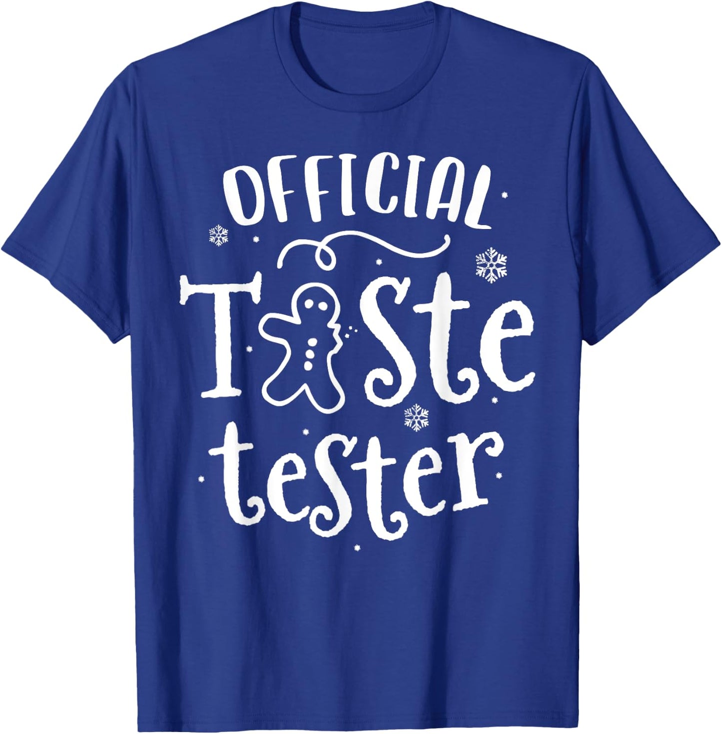 Official Taste Tester Christmas Cookie Kids Family T-Shirt - T-Shirt | Royal
