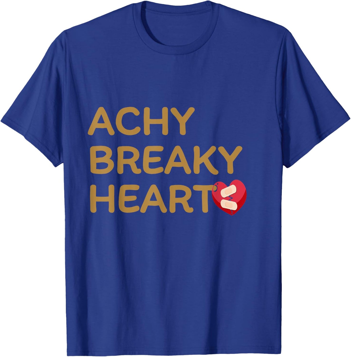 Achy Breaky Heart T-Shirt - T-Shirt | Royal