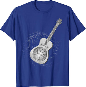 Dobro Graphic Gift T-Shirt - T-Shirt | Royal