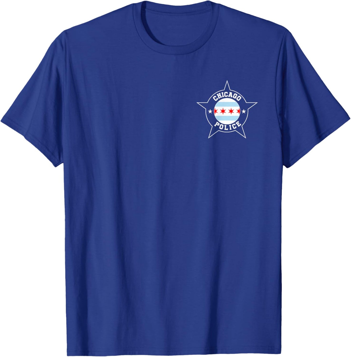 Chicago Police T Shirt - CPD T-Shirt - T-Shirt | Royal