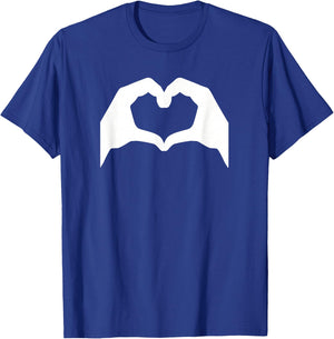 Hands heart T-Shirt - T-Shirt | Royal
