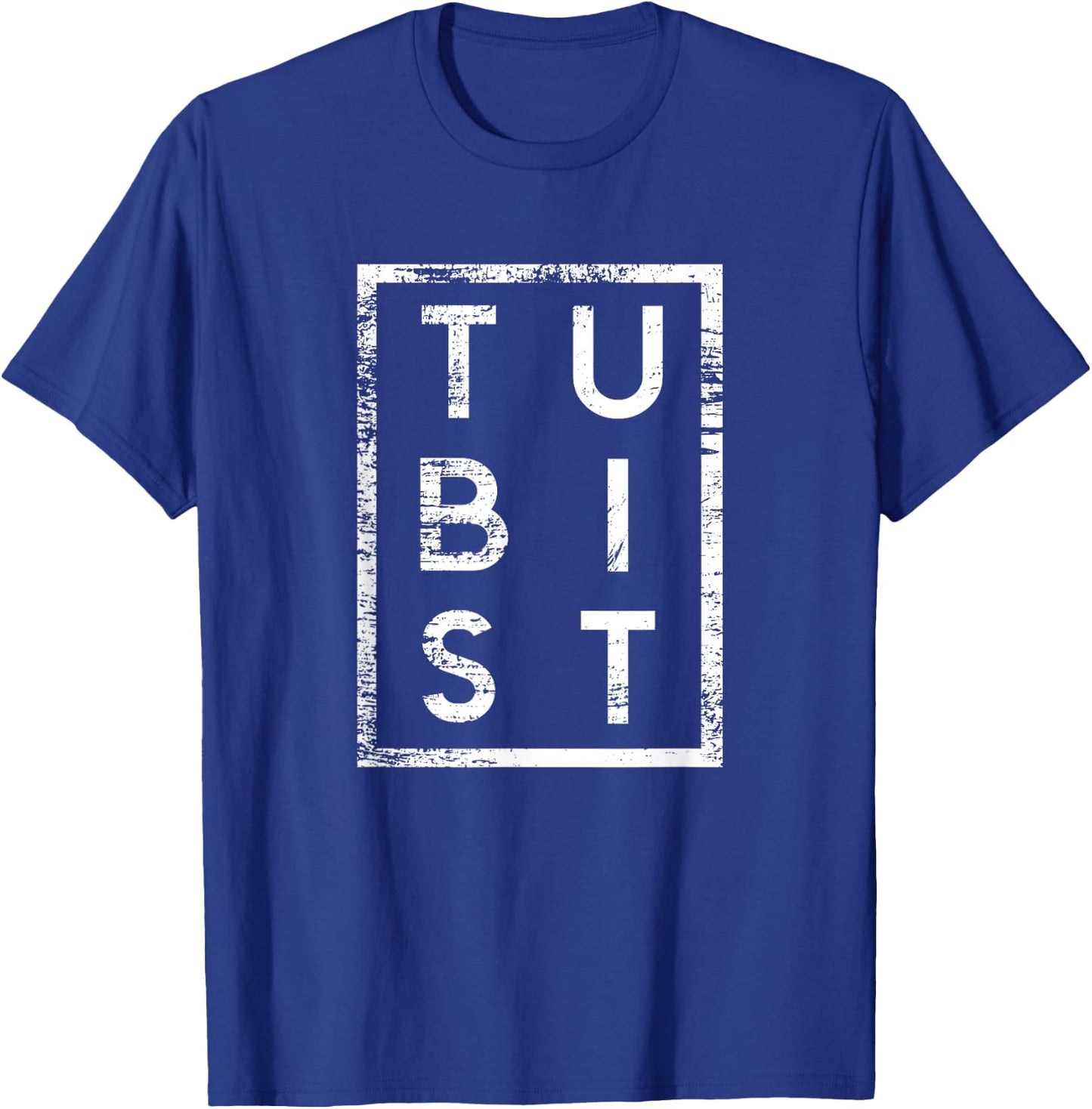 Tubist Minimalismus Tuba Tubaspieler T-Shirt - T-Shirt | Royal