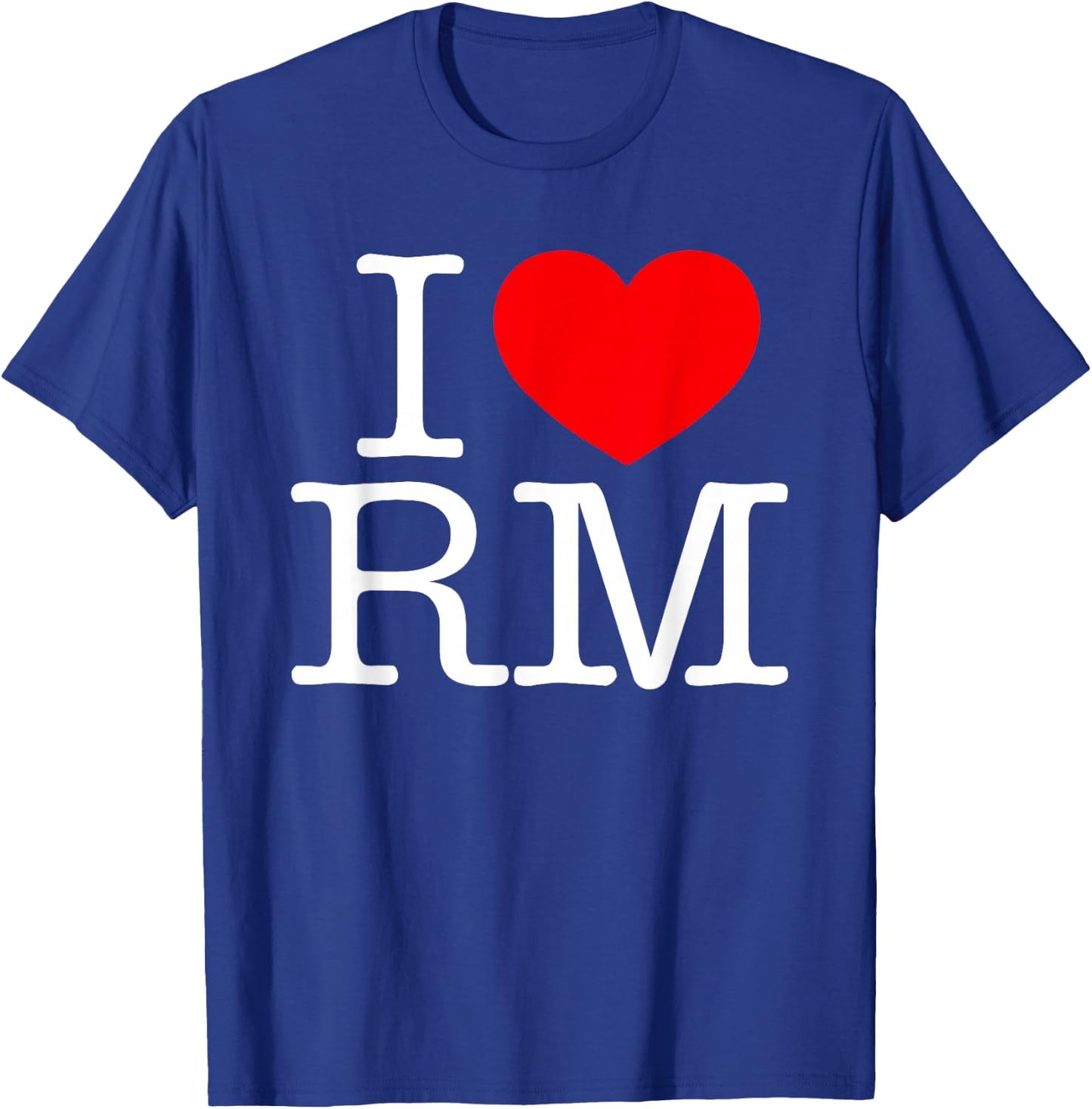 I Love (Heart) RM T-Shirt - T-Shirt | Royal
