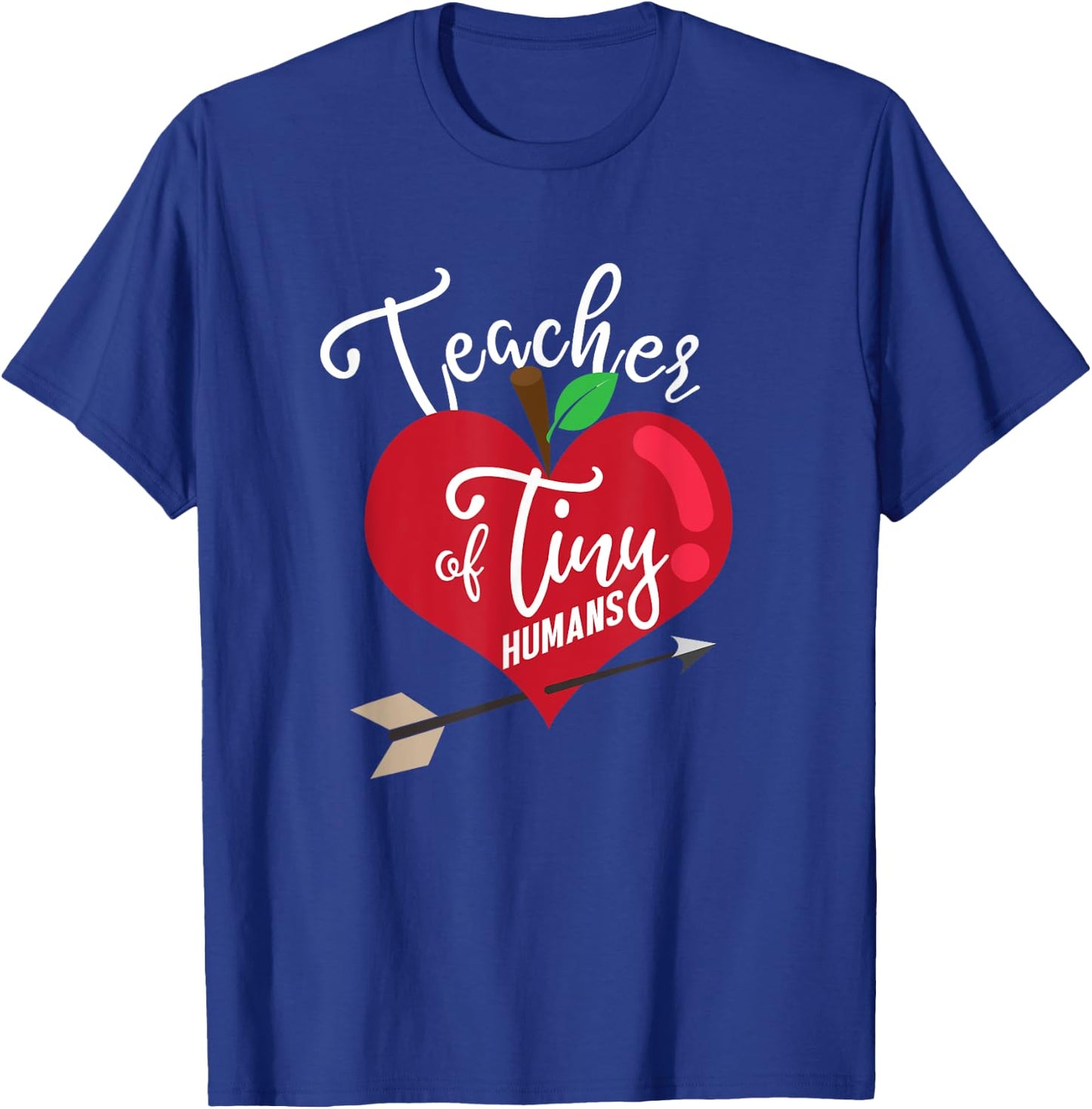 Little Human Teacher Preschool Teacher Teaching Gift T-Shirt - T-Shirt | Royal