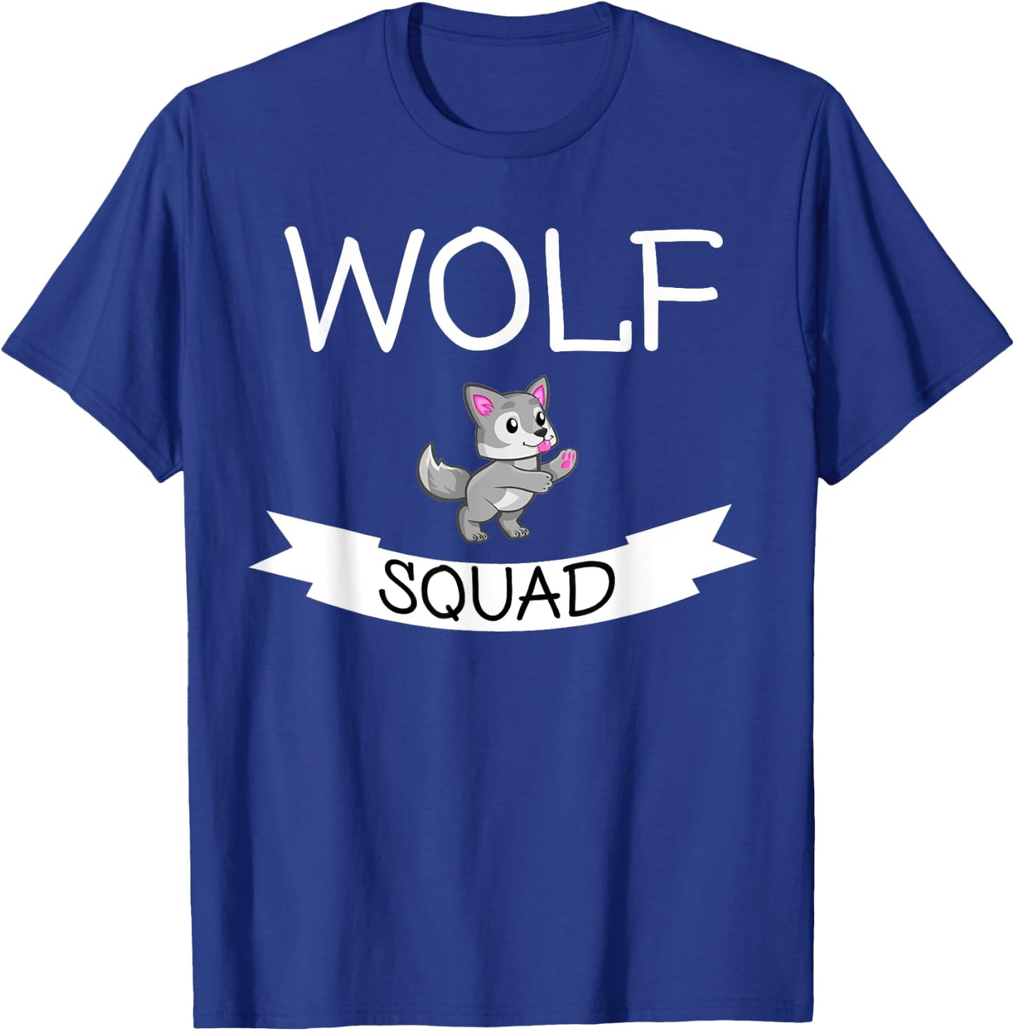 Funny - Wolf Squad T-Shirt - T-Shirt | Royal