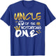 Uncle Of The Notorious One Old School 1st Hip Hop Birthday T-Shirt - T-Shirt | Royal