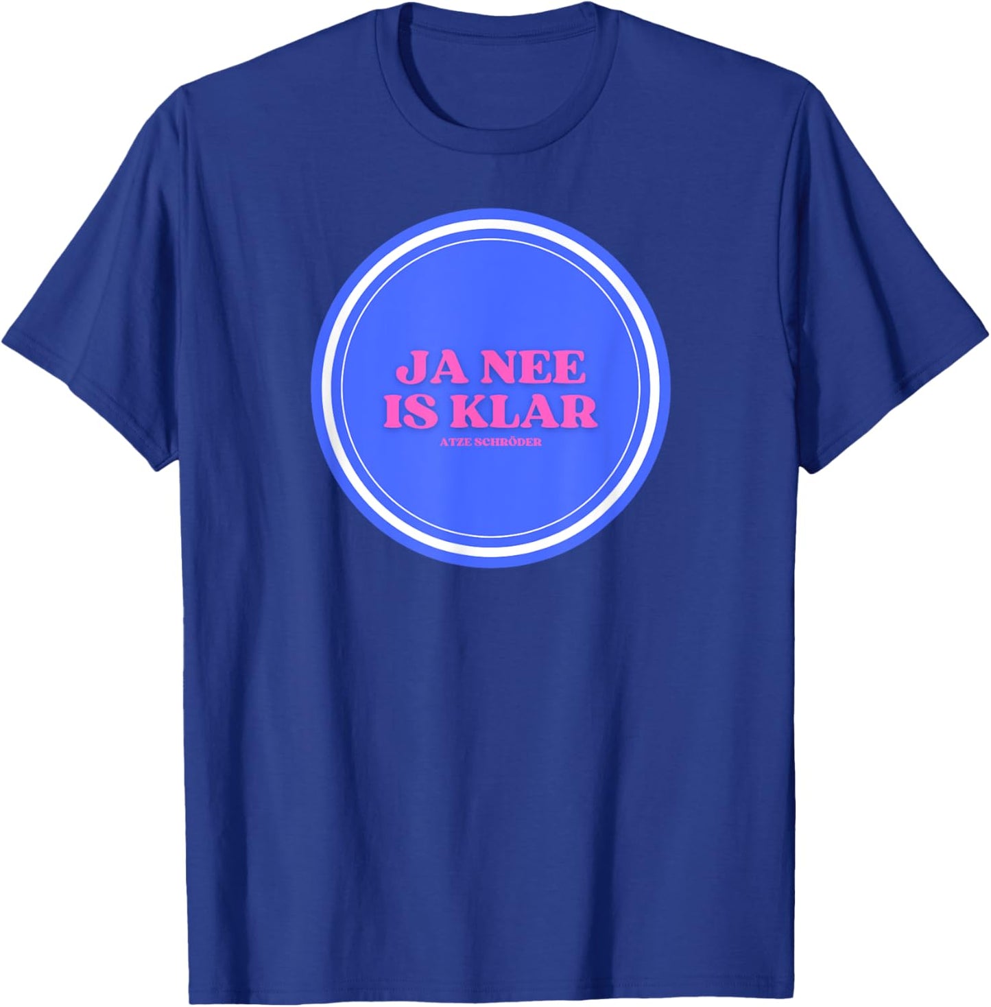 Ja nee is klar Logo , black T-Shirt - T-Shirt | Royal