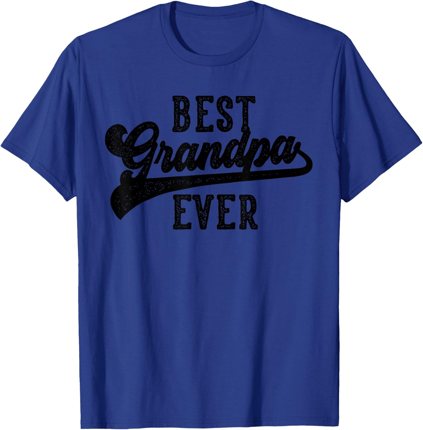 Grandpa Gifts From Grandkids Best Grandpa Ever Father's Day T-Shirt - T-Shirt | Royal