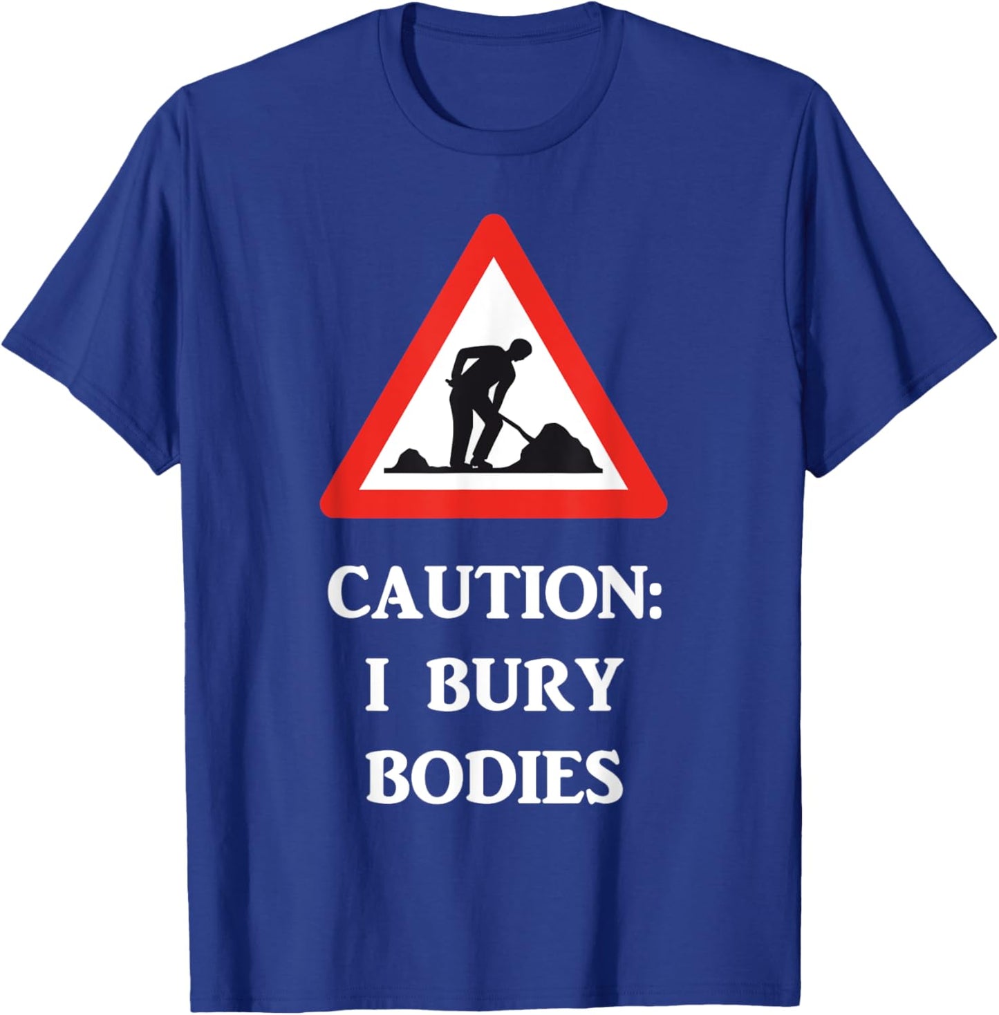Grave Yard, Mortician Worker T-Shirt - T-Shirt | Royal