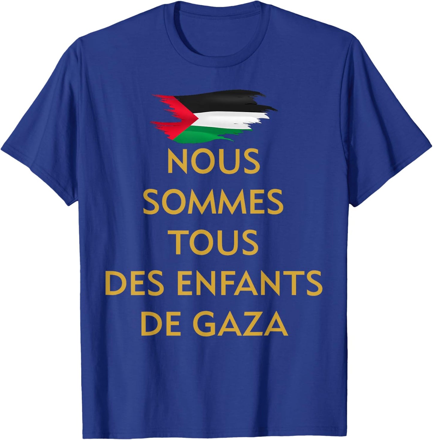 We are all children of Gaza PRO Palestine activist , Black, S T-Shirt - T-Shirt | Royal
