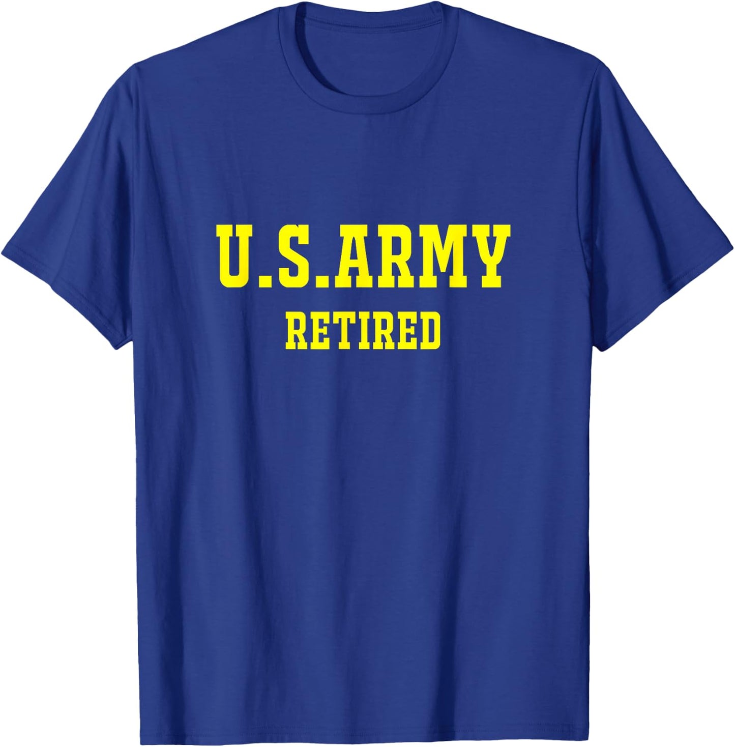 US Army Retired T-Shirt - T-Shirt | Royal
