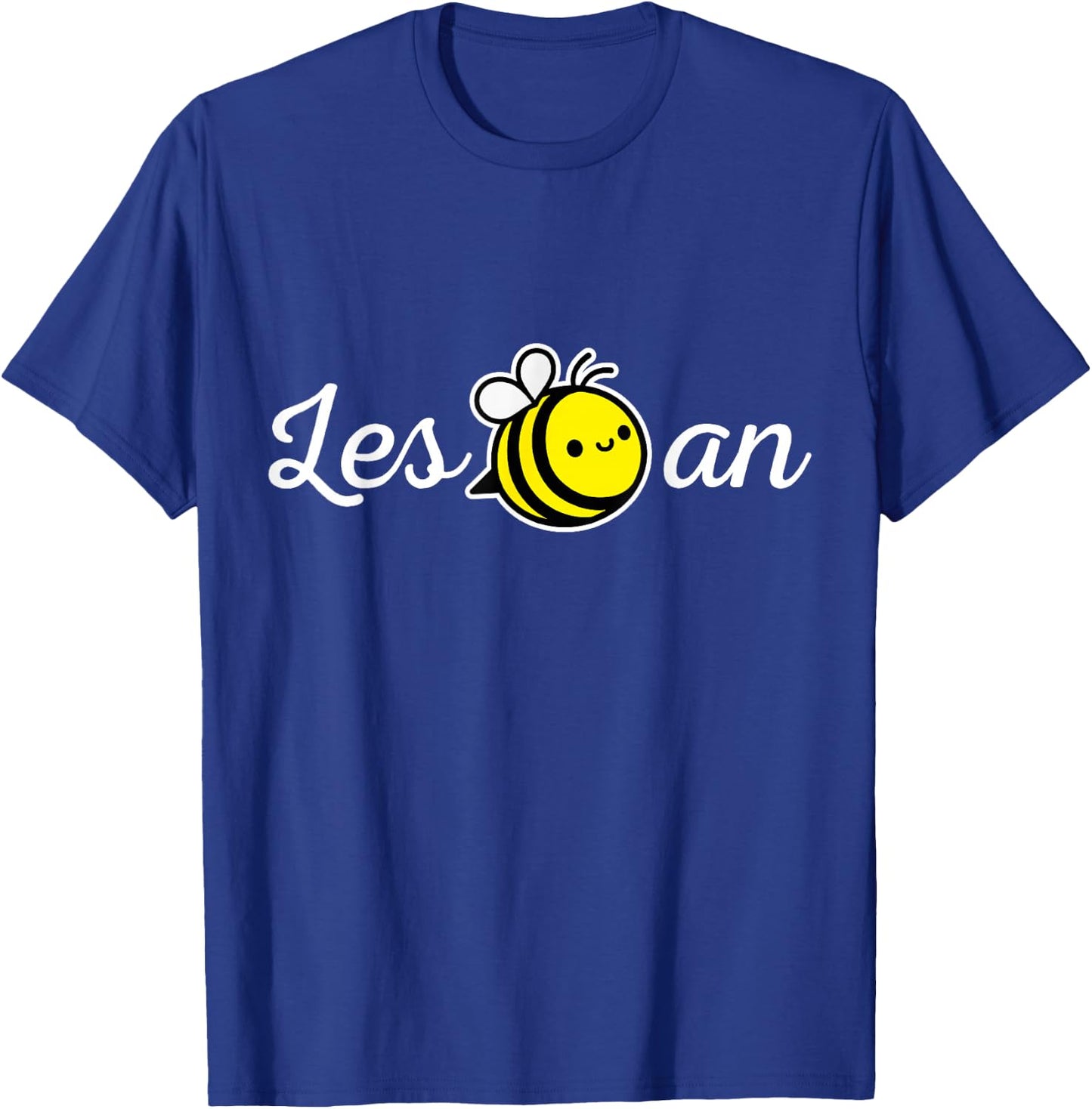 Les Bee an Funny Lesbian Outfit LGBTQ Gay Pride T-Shirt - T-Shirt | Royal
