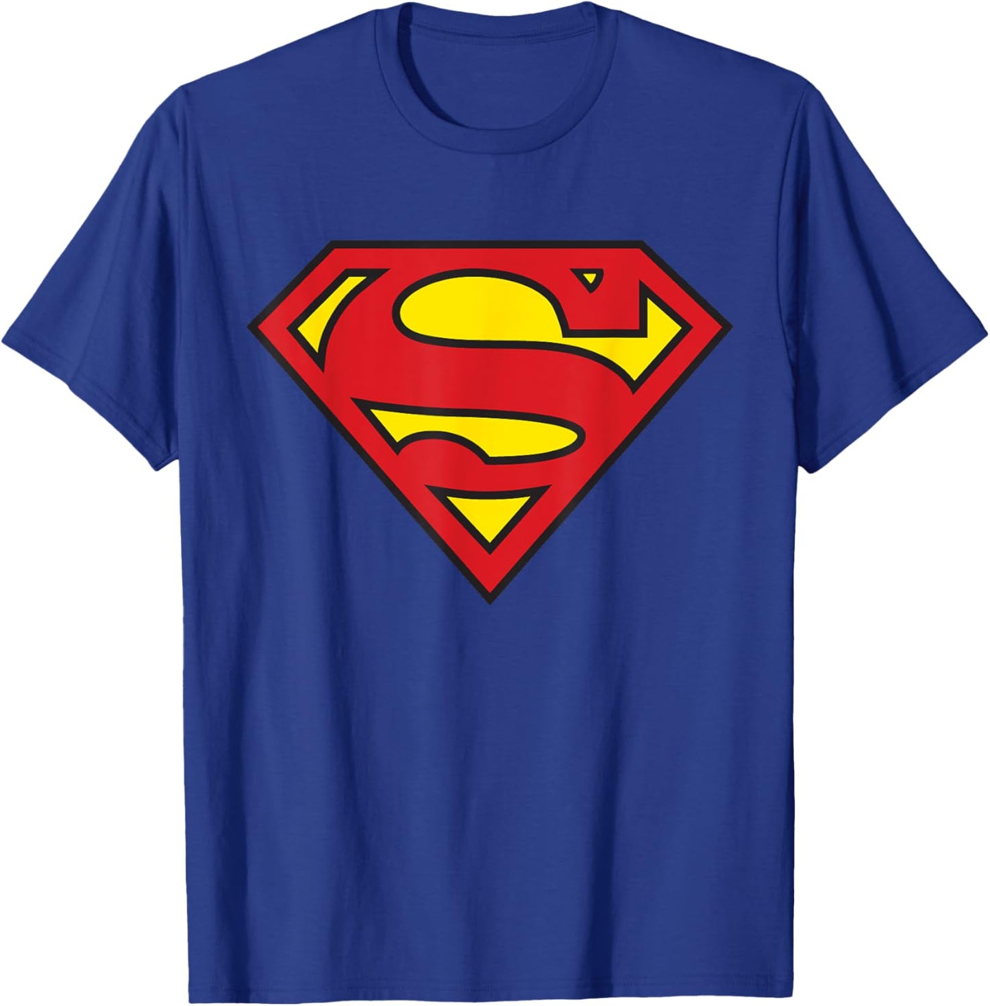 DC Superman Logo Classic T-Shirt - T-Shirt | Royal