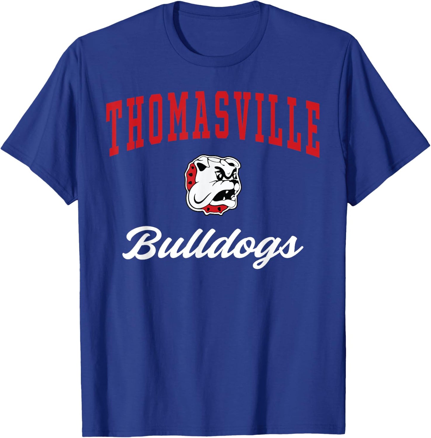 Thomasville High School Bulldogs T-Shirt - T-Shirt | Royal