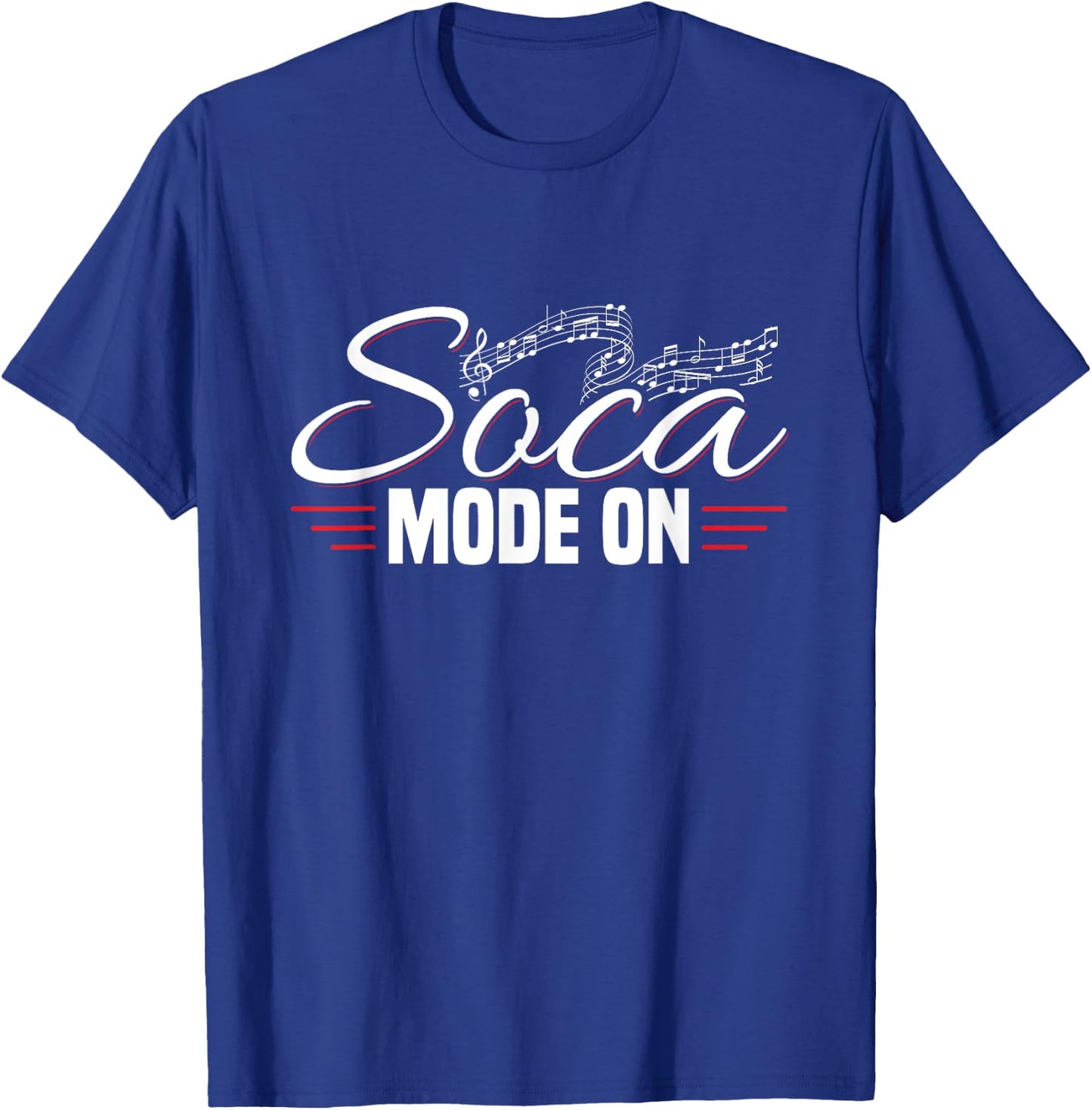 Soca Mode On Design for a Soca festival lover T-Shirt - T-Shirt | Royal