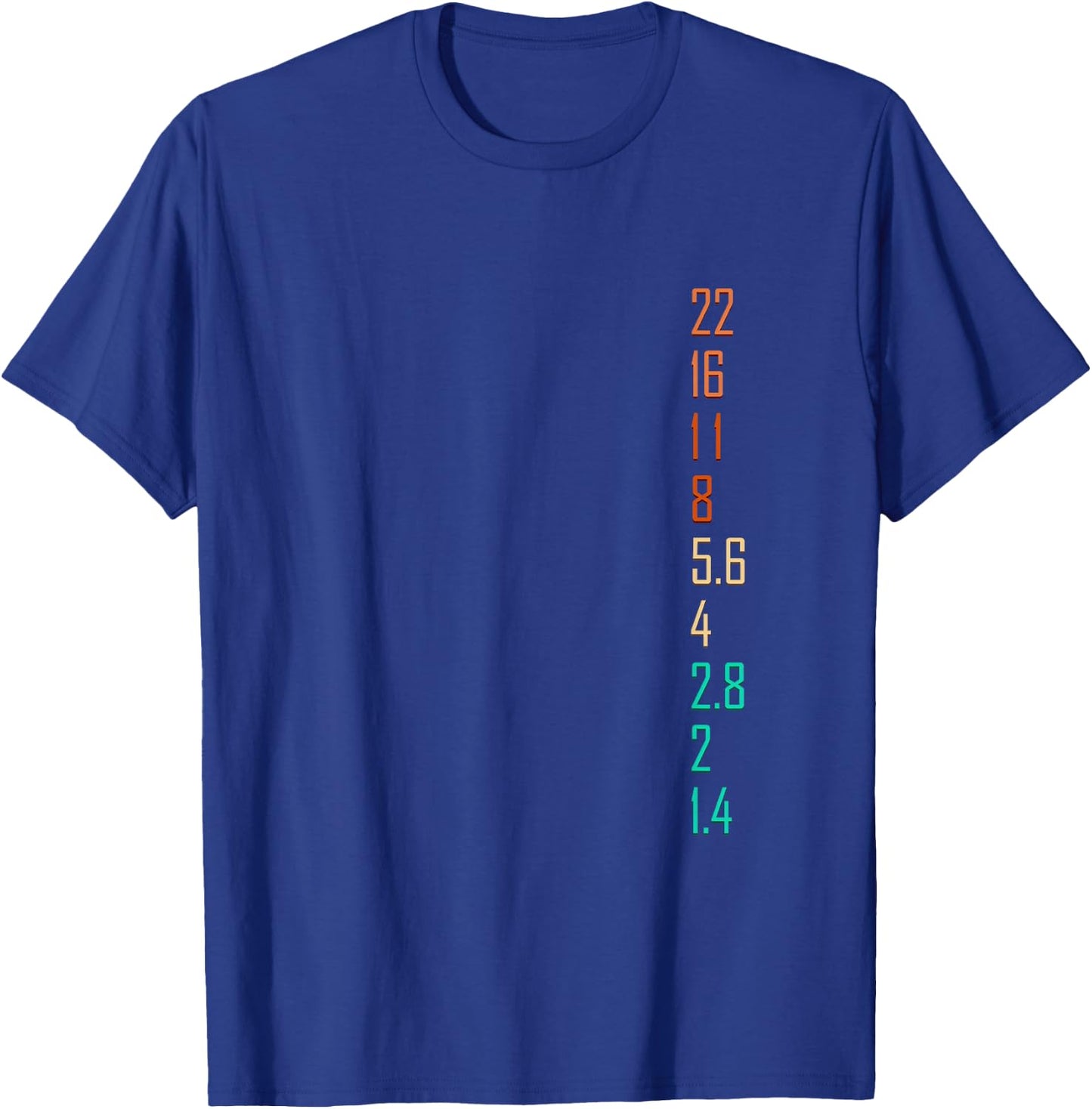 Photographer for Photography Lover Photographing Camera Lens T-Shirt - T-Shirt | Royal