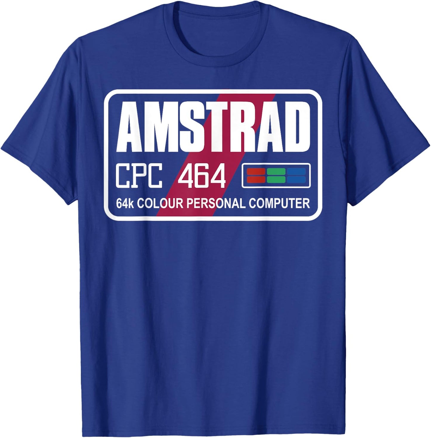 AMSTRAD - CPC 464 , Black, S T-Shirt - T-Shirt | Royal