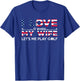 I Love It When My Wife Lets Me Play Golf Lover and Golfer T-Shirt - T-Shirt | Royal