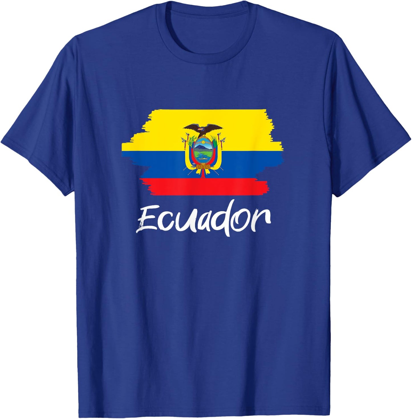 Ecuadorianische Flagge Ecuador T-Shirt - T-Shirt | Royal