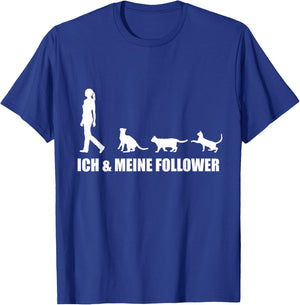 Ich Meine Follower Katze Katzenliebhaber Kätzchen Frauen T-Shirt - T-Shirt | Royal