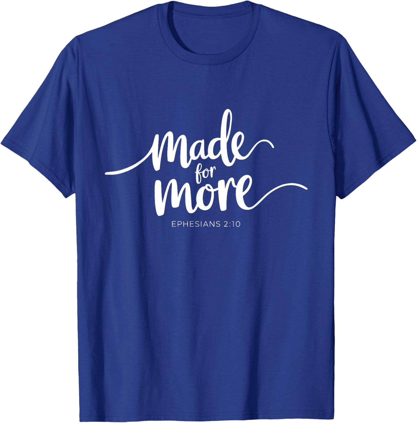Christian Quote – Graphic Worms Bible Minimalist T-Shirt - T-Shirt | Royal