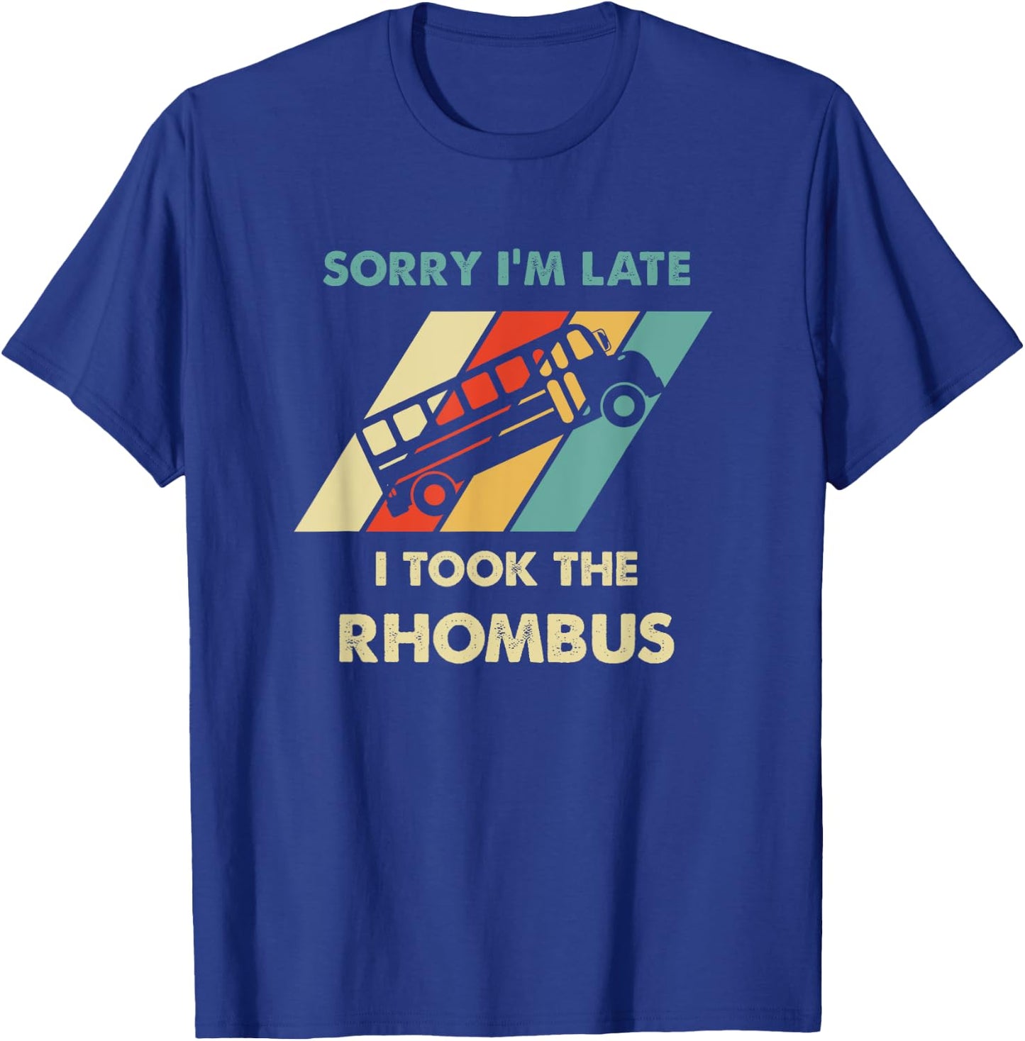 I Took The Rhombus For Teens Boys Girls Funny Math Nerd T-Shirt - T-Shirt | Royal