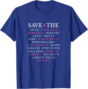 Breast Cancer Awareness Slang Terms T-Shirt - T-Shirt | Royal