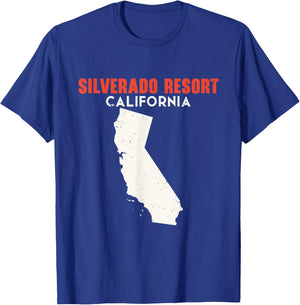 Silverado Resort California USA State America Travel Califor T-Shirt - T-Shirt | Royal
