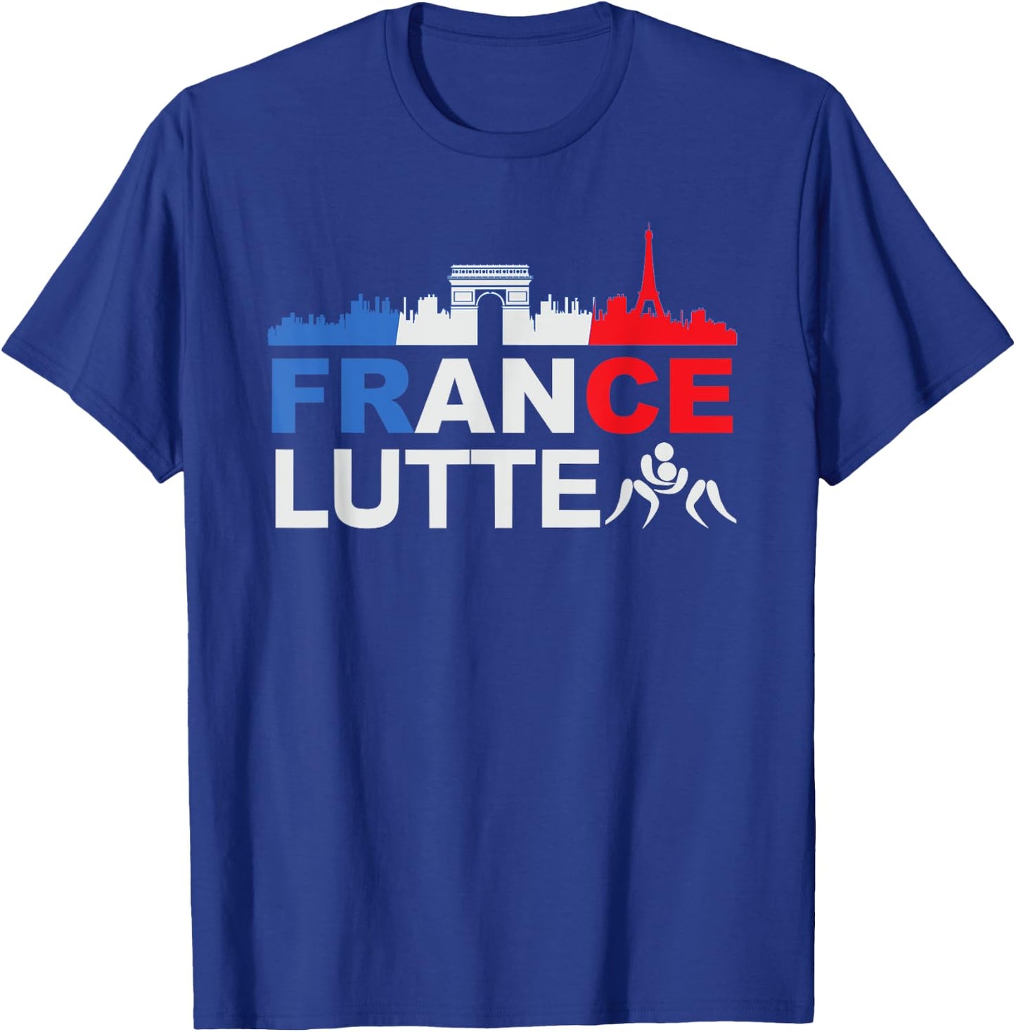 France Flag Fight Gift Jersey Fight , Black, S T-Shirt - T-Shirt | Royal