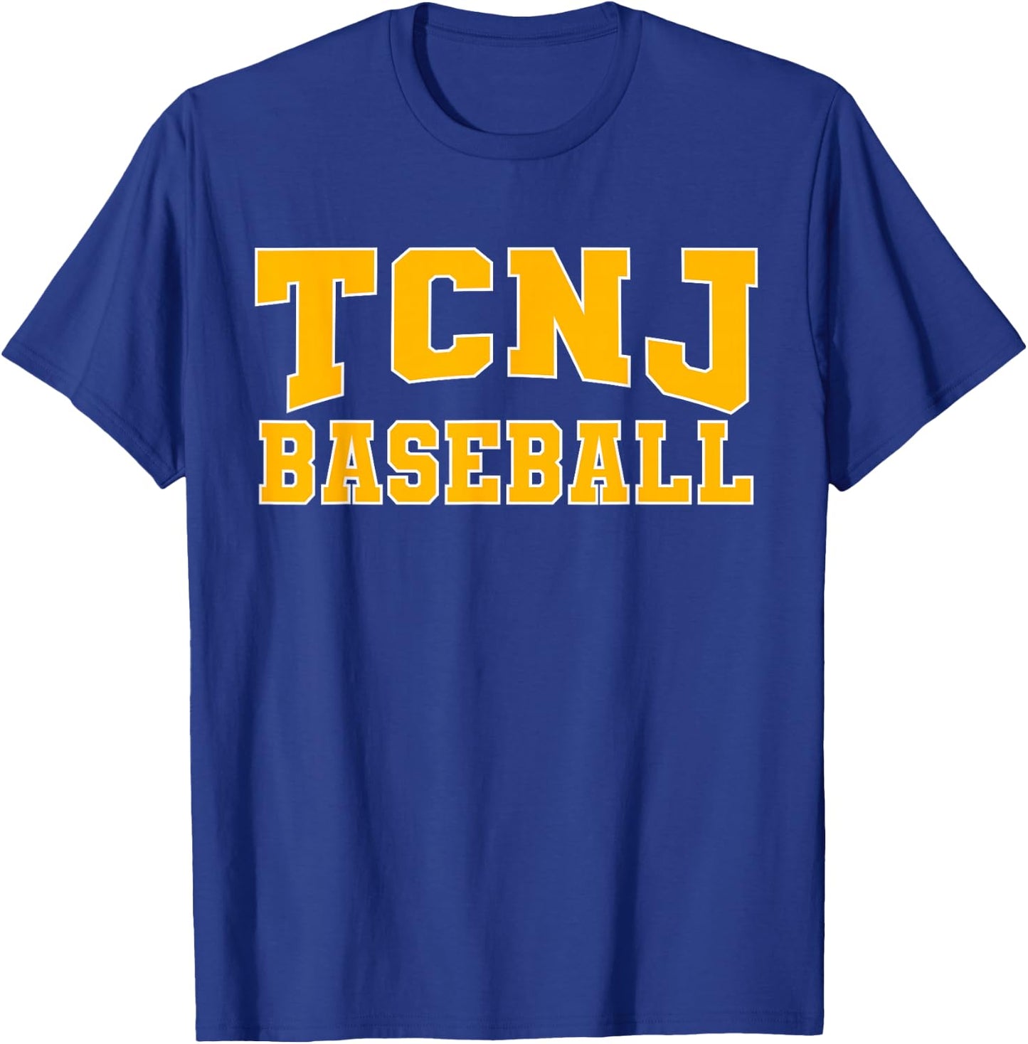 TCNJ Baseball Sports Fan T-Shirt - T-Shirt | Royal