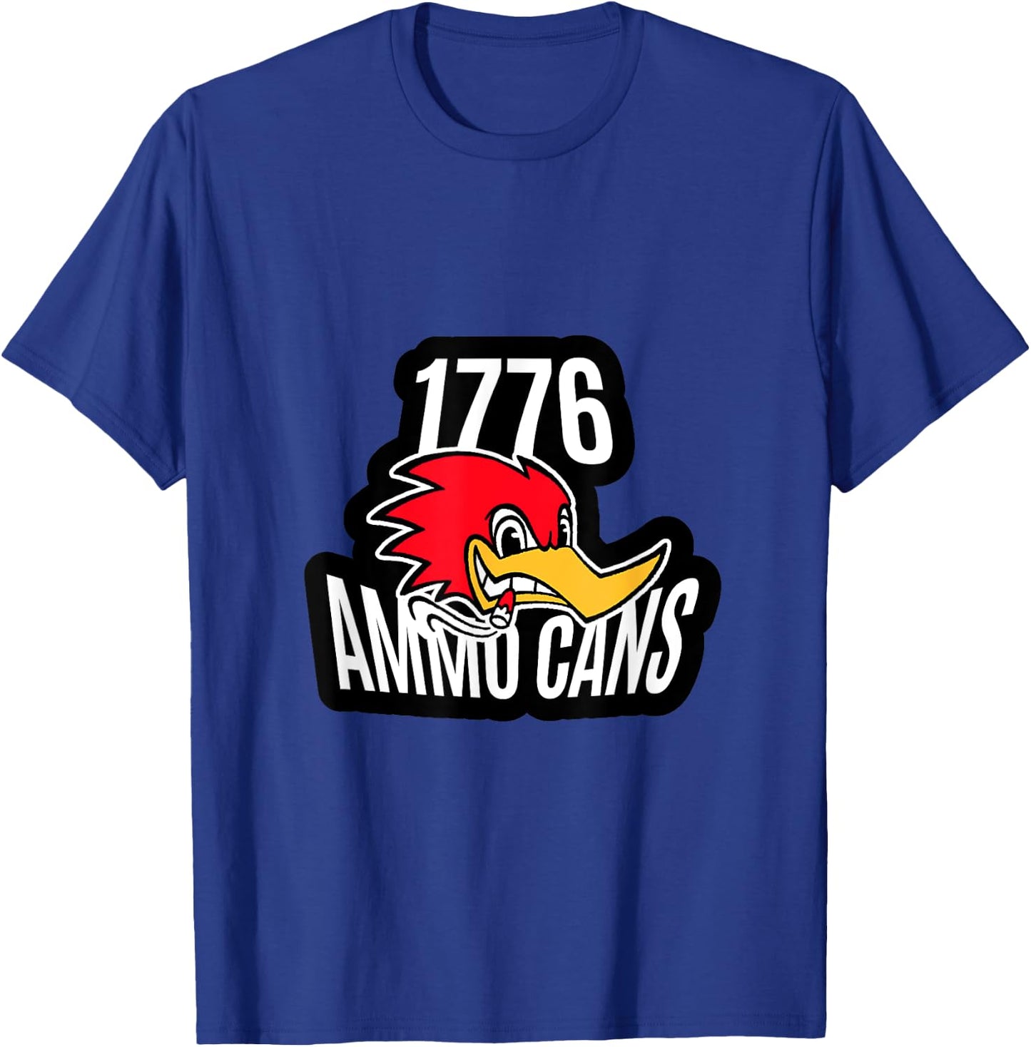 Hot Rod Woodpecker T-Shirt - T-Shirt | Royal