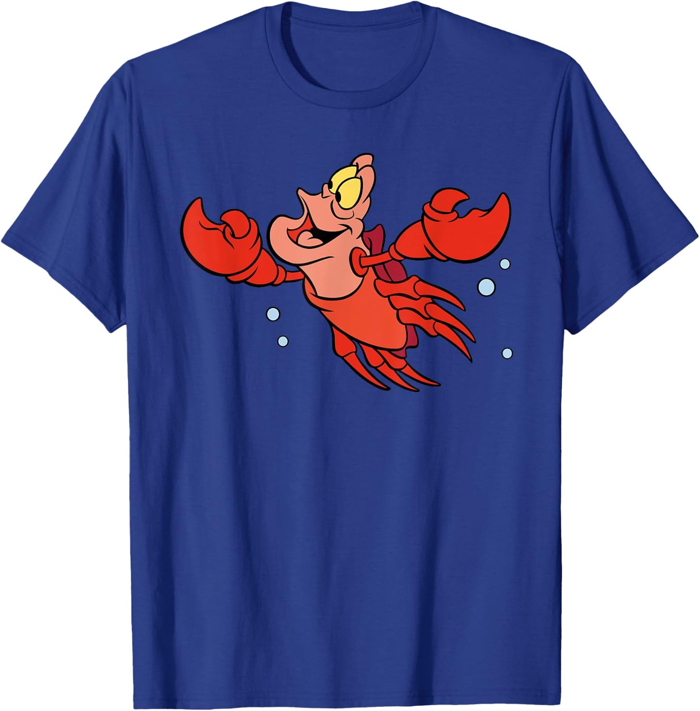 Little Mermaid Sebastian Lobster , black T-Shirt - T-Shirt | Royal