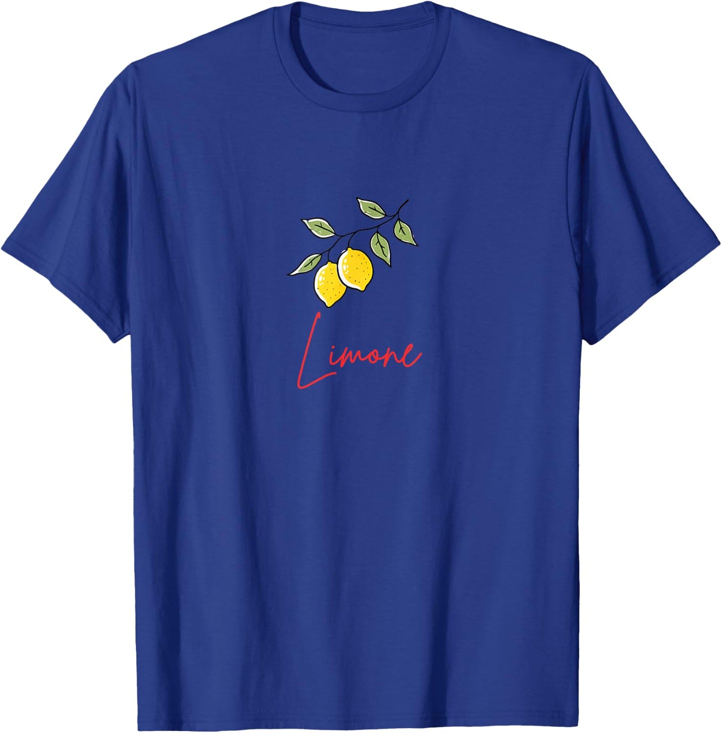 Limone Zitronen Design, Illustration Sommer Obst Motiv T-Shirt - T-Shirt | Royal