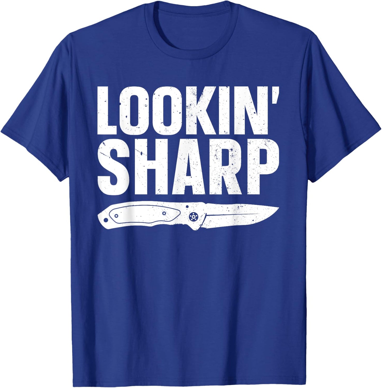 Pocket Knife Art Women Knife Lover Knife Collector T-Shirt - T-Shirt | Royal