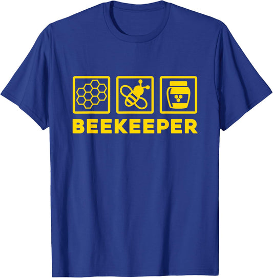 Biene Imker Bienenwabe Save bees Honig Dealer Bienen Motiv T-Shirt - T-Shirt | Royal