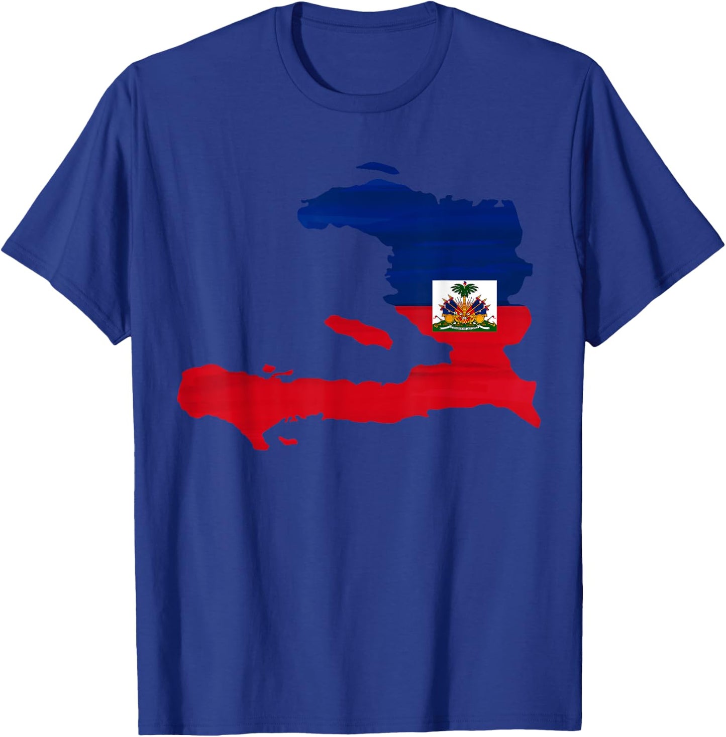 Haiti Flag T-Shirt - T-Shirt | Royal