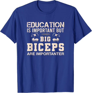 Bodybuilding Fitness Vintage Gym Athletic Workout T-Shirt - T-Shirt | Royal