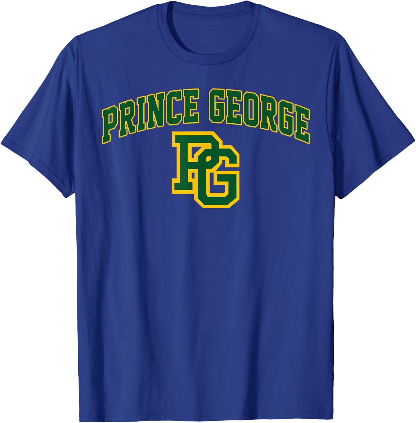 Prince George High School Arch Vintage Design Women T-Shirt - T-Shirt | Royal