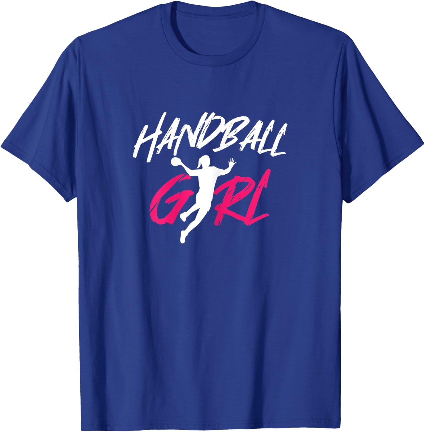 Damen Handball Girl Player Handballer Ball Sports Team Coach Spiel T-Shirt - T-Shirt | Royal