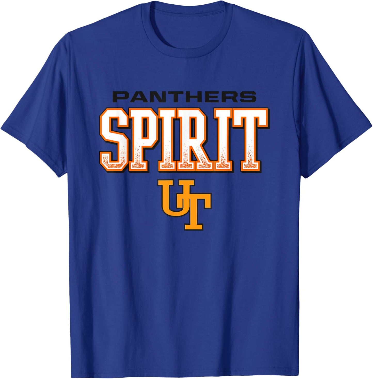 United Township Panthers Logo Spirit HS T-Shirt - T-Shirt | Royal