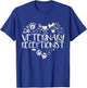 Veterinary Receptionist Veterinarian Vet Tech Assistant T-Shirt - T-Shirt | Royal